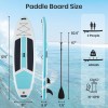 JHK Inflatable Paddle Board,Ultra-Li - Blue