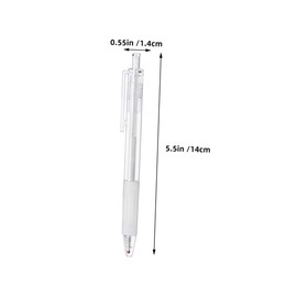 Baluue 1 Set Eyebrow Pencil Sealer Cream Eyeliner Stencil Markers Tint Gel Magnifying Refills Sunscreen Waterproof Eyeshadow Eyebrow Brush Snatch Brushes Mascara Plastic White