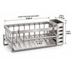 Kitchen Sink Organizer for Cleaning Supplies – Metal Drain Rack