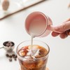 INSETLAN Pink Ceramic Espresso Measuring Cups, Set of 2, 90