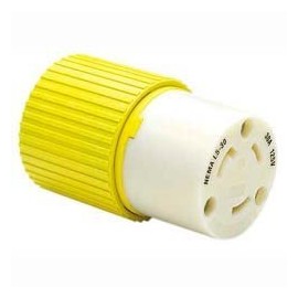 Hubbell HBL305CRC 30A 125V Female Connector by Hubbell
