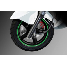 Bike Parts Center 901815 Rim Sticker 12" Green