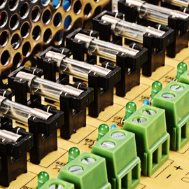 JoyNano 12V DC 9-Channel Distributed Power Supply Box 120W 10A Individual Fuse for CCTV Security Camera LED Strip Light and More