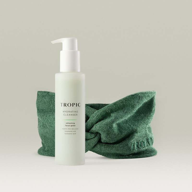 Tropic Skincare Hydrating Cleanser Refreshing Facial Gelée, Cleanser