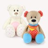 kullaloo Fantanstic Furs Fine Teddy Plush in Various Colours (Brown)