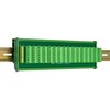 DIN Rail Mount 10A/300V Pluggable Screw Terminal Block Distribution Module