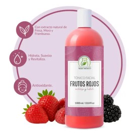 Tónico Facial Frutos Rojos 1L Productos Mart Mexico Con Vitaminas A y C