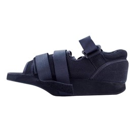 Post Op Shoe for Broken Foot or Toes, Decompression Plaster Shoes, Rehabilitation Forefoot Fracture Fixation Gypsum Shoes (Size : Small)