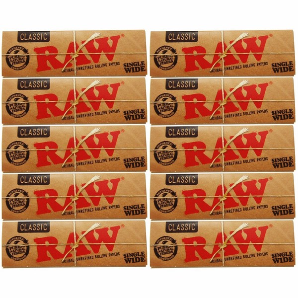 Raw Classic Paper Low Classic Paper for Hand Wind Single 70 Mil 5.10. Set of 20 