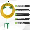 Utopia Home Hose Holder, Freestanding Metal Garden Hose Holder, Sturdy