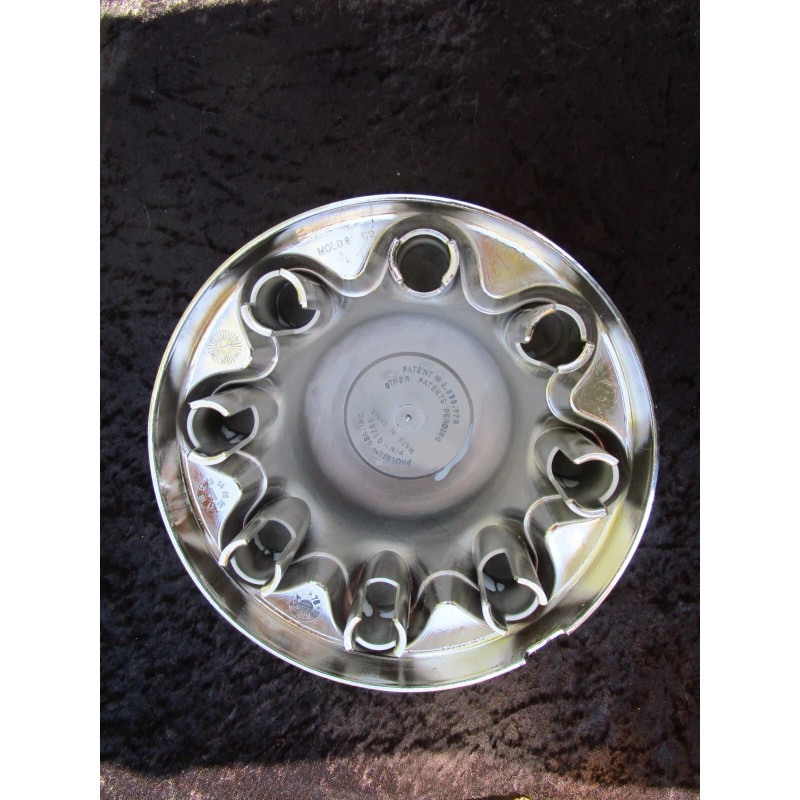 FEATHERLITE 8 Lug 6.5" w/ 13/16" Lug Nut Trailer Chrome