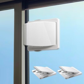 Cerradura Corredera para Puerta, 2 Paquetes de Seguridad Infantil para Puertas Correderas de Vidrio, Ventanas Correderas, Closet Corredero, etc. Fácil de Instalar Proporciona Más Seguridad para Tu