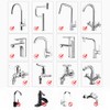 360 Swivel Tap Aerator Universal M24/M22 Water Saving Filter 2