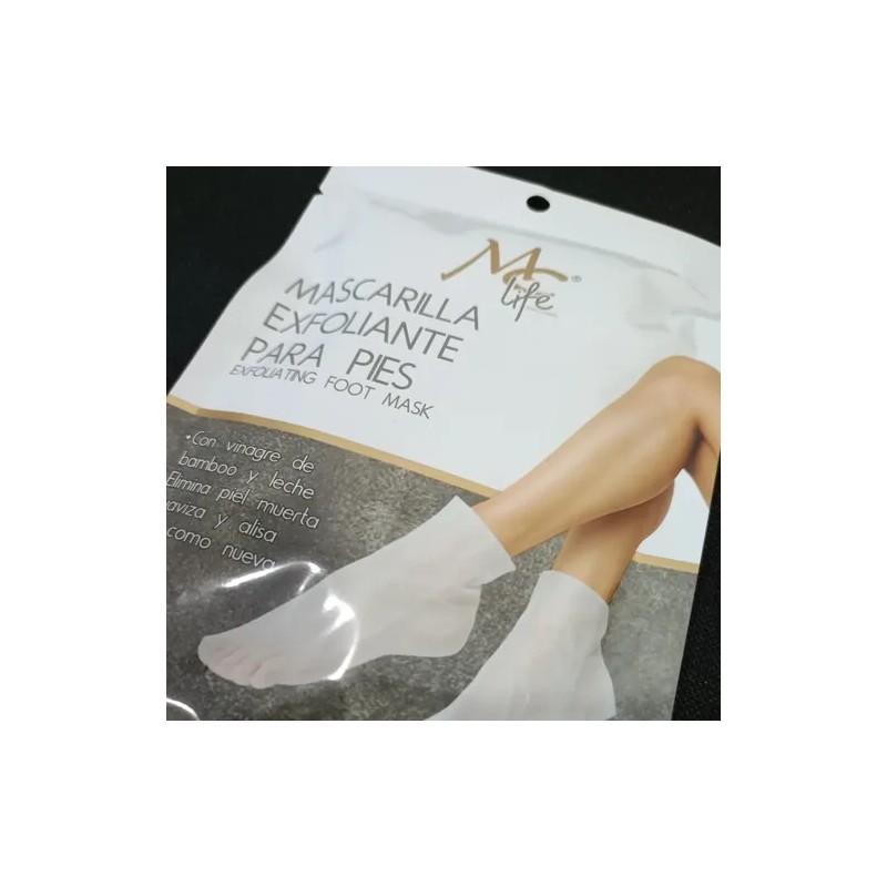 Gel Aloe Vera 5 Mascarillas Exfoliante Para Pies. Mc Life