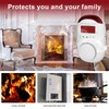 Plug-in Carbon Monoxide Detectors,Koabbit CO Level Monitoring Alarm with Light