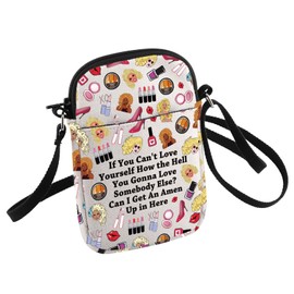 HOLLP Drag Race Inspired Crossbody Bag Drag Queen Book Protector Pride Gift For Women (Love Yourself)