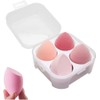 4 Pieces of Dry and Wet Use Makeup Sponge Set
