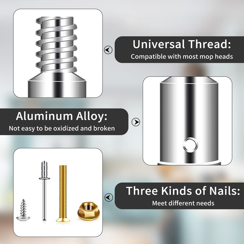 Sartatue Thread Tip Replacement,Ultra Threaded Tip Repair Kit 0.8 Inch
