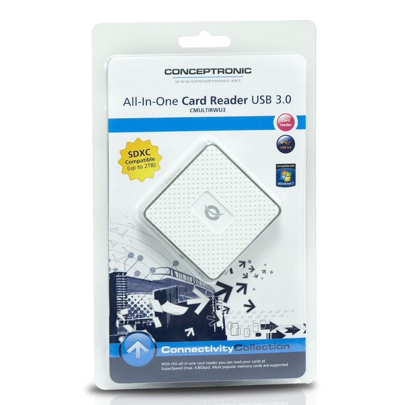 Conceptronic USB 3.0 All-In-One Card Reader