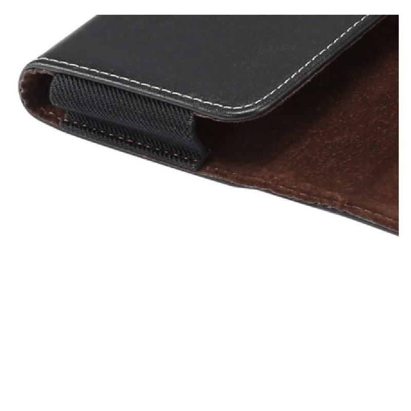 DFV mobile - Holster Horizontal Leather with Belt Loop New