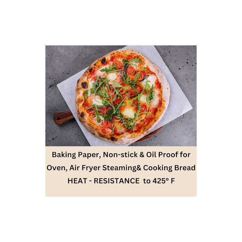 11x11 Inch Parchment Paper Squares 100 Sheets| Made is Usa