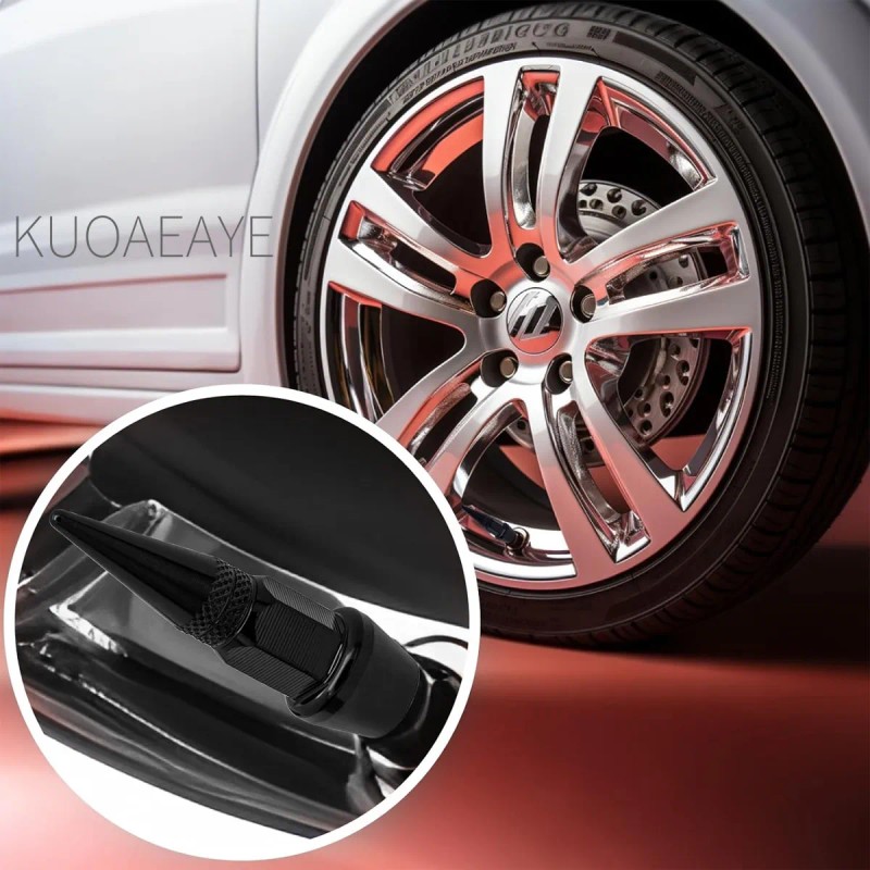 8pzs Ttapones Llantas Aluminio Válvula Para Auto Moto Bici