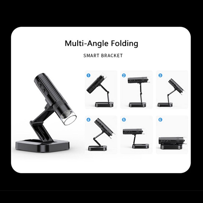 Digital Microscope 50‑1000X Magnification 2 Million Pixels Handheld USB Microscope