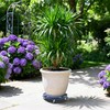Humagineer Plant Rollers with Wheels, 15-19 Inch Adjustable Round Roller