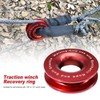 Recovery Snatch Ring Block Snatch Pulley 41000lbs Soft Shackle Winch