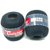 Twister Crochet Yarn Anthracite Hand Knitting Yarn Cotton Yarn 2
