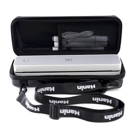 iDPRT MT610 Carrying Case PRT HPRT Portable Thermal Printer, MT610 Pro Electronics Organizer Travel Case for Printer & Accessories, Black Bag & Strap ONLY