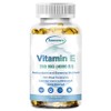 Vitamin E 4000IU 268mg Capsule - Supports skin health anti-aging antioxidant effect, 1 piece, 120 tablets / 비타민 E 4000IU 268mg 캡슐 - 피부 건강 노화 방지 항산화 효과 지원, 1개, 120정