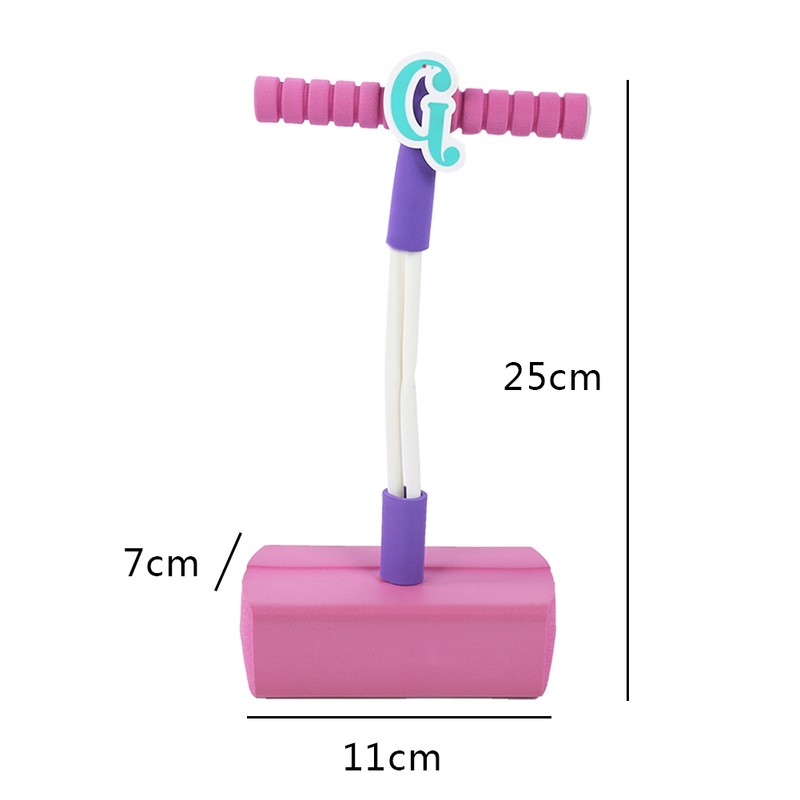 Outdoor Sports Jumping Stilts Toy with Lighting Sound Interactive Game