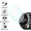 smaate Compatible with TOZO S5 1.43”, Round Smart Watch Tempered
