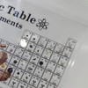 Periodic Table Real Elements, Periodic Table Gifts, Periodic Table with