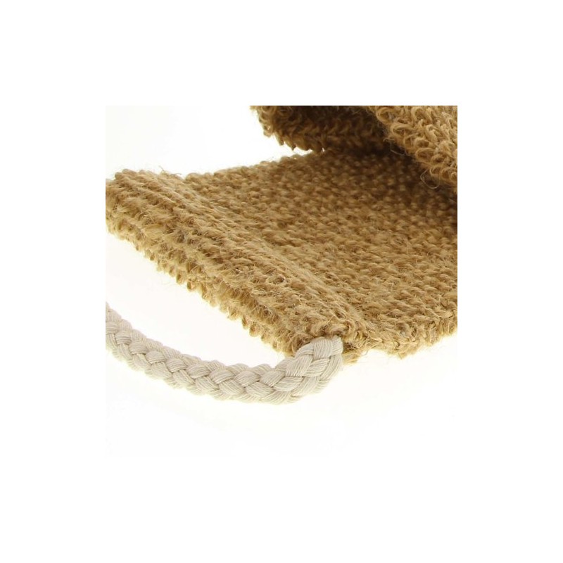Flat Massage Back Strap for Gentle Intensive Exfoliation and Massage