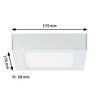 Paulmann 706.44 Ceiling Light, White