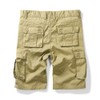 OCHENTA Men's Cotton Cargo Shorts with 6 Pockets Casual Army