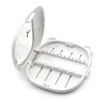 Easyinsmile 5Pcs Dental Root Endo Files Organizer Ruler Box Measuring