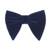 LEVAO Pajarita grande de terciopelo para hombre, Azul-2, Talla única