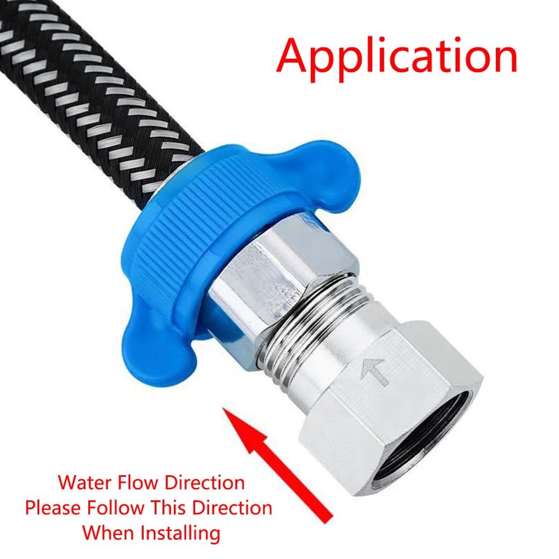 Check Valve, Electroplated Copper 1/2" Female to 1/2" Male Thread