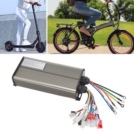Controlador de Motor sin Escobillas de 2000W con Buena Disipación de Calor, Controlador de Motor sin Escobillas para Bicicleta Eléctrica 48V 60V 64V 72V E Estable y Confiable,