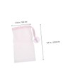FRCOLOR 6pcs Soap Saver Mesh Bag for Handmade Soap Face