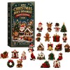 24-Day Mini Christmas Brick Ornament Advent Calendar, Divertidos Sets de