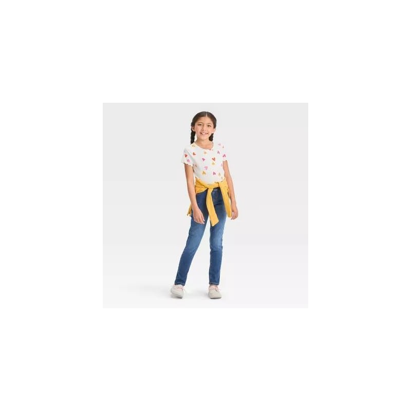 Cat & Jack Girls' Pull-On Woven Jeggings - (US, Numeric,