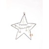 Good old Friends Large Decorative Star Merry Christmas