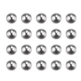 sourcing map 50pcs 10mm 201 Stainless Steel Bearing Balls G200 Precision