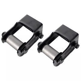 RDDY START Pair Rear Leaf Spring Suspension Shackle Kit LH RH 15166223 722-083 Compatible with 2004-2012 Chevy Colorado GMC Canyon for 2006-10 Hummer H3