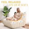 Bean Bag Beanbag Chair for Adults Fireside Floor Togo Sofa