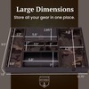 HOUNDSBAY Victory Valet Tray for Men Handmade PU Leather EDC